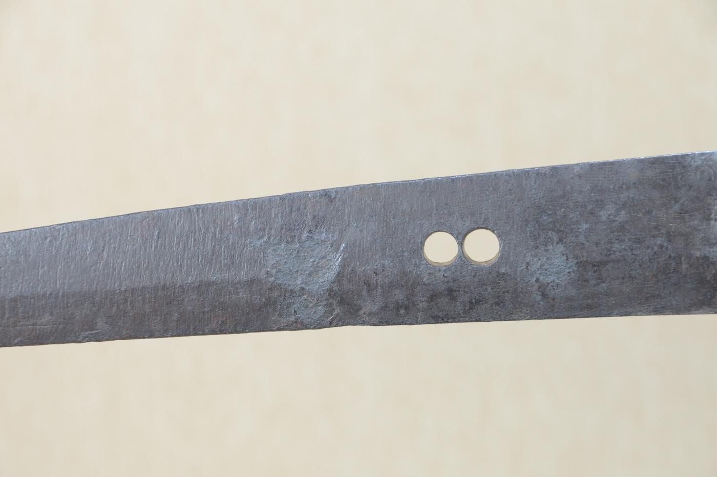 最終価格！　　刃無し　無銘　残欠 刀 無銘 古金剛兵衛 朱書不明 / Katana Mumei Ko Kongobyoe