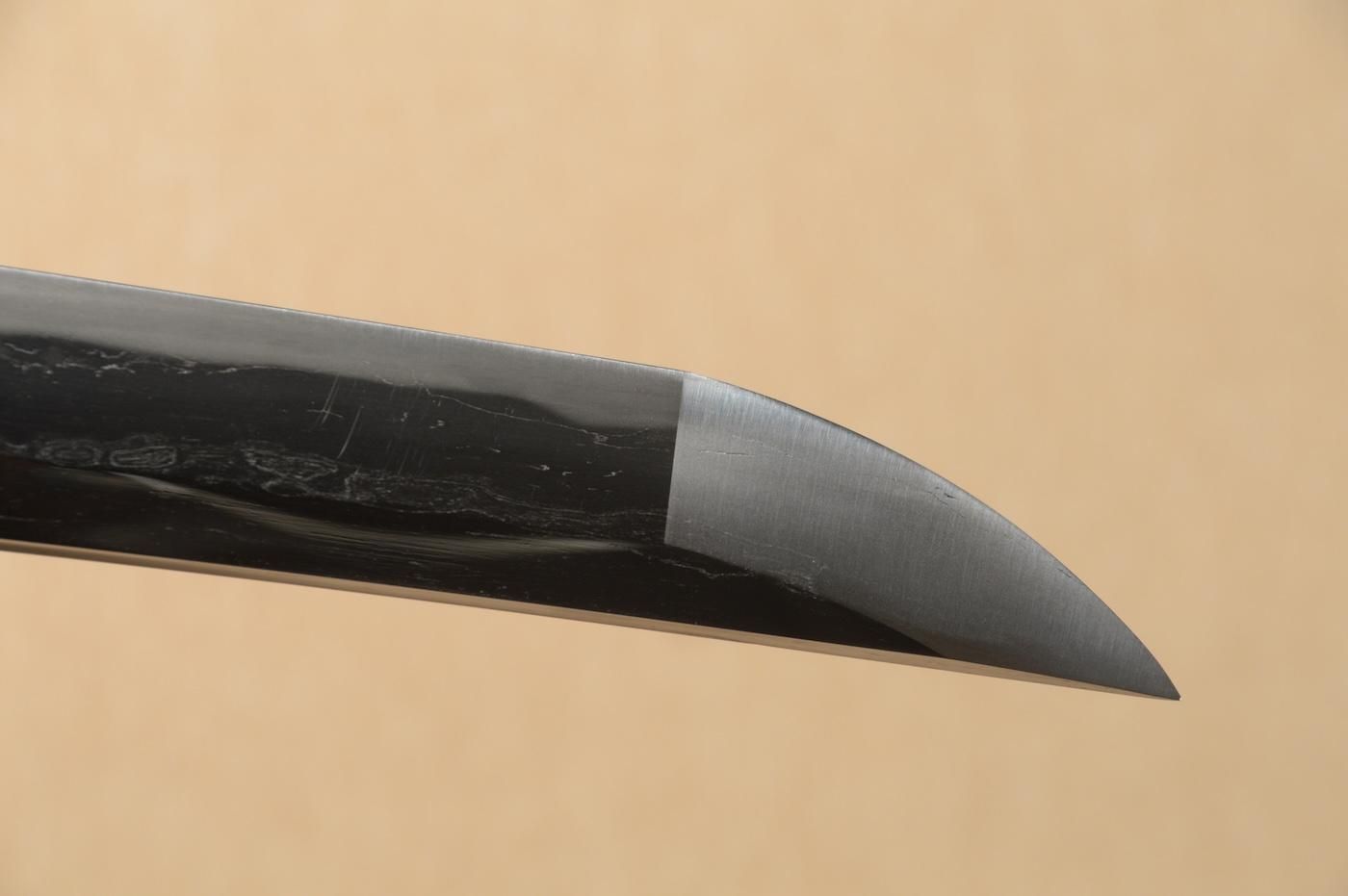 研ぎ上がり、斬れ味抜群の古刀、拵新調】「祐定」70.2cm 、鑑賞