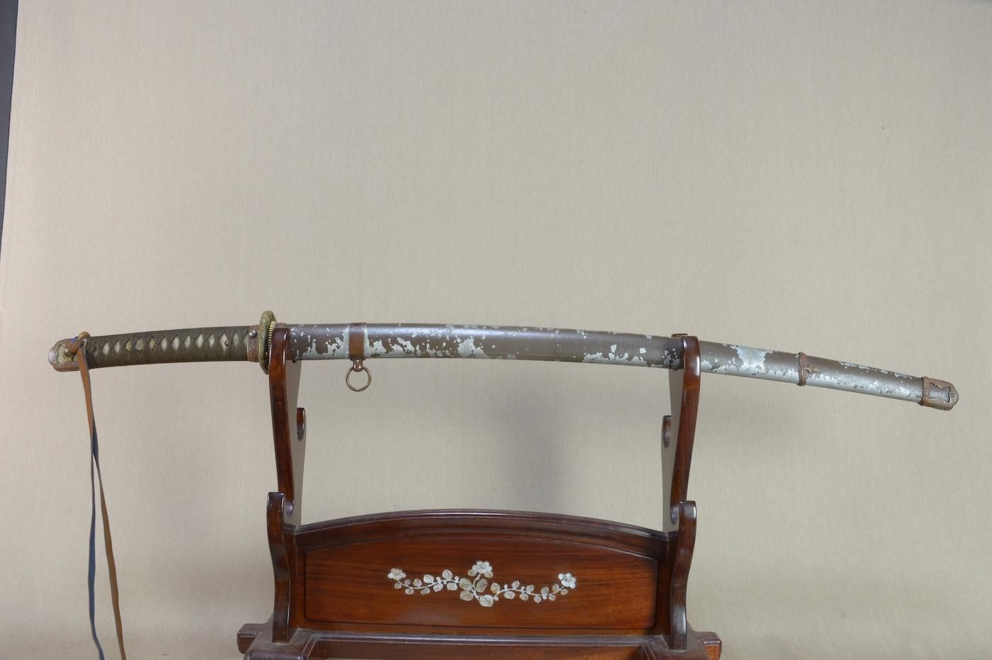 昭和13年、皇紀2598年）制定。九八式軍刀。】「永田祐則」64.5cm