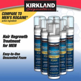 Kirkland Signature Hair Regrowth Treatment Foam for Men カークランド 発毛 フォーム