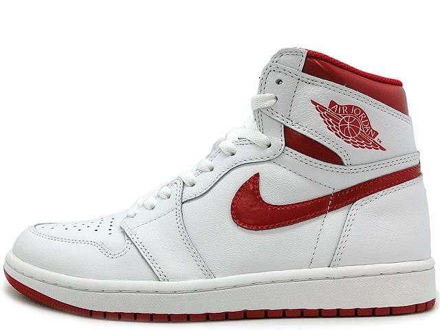Nike Air Jordan 1 Retro High Og White Varsity Redナイキ エアジョーダン 1 レトロ ホワイト バーシティレッド Passover Tokyo