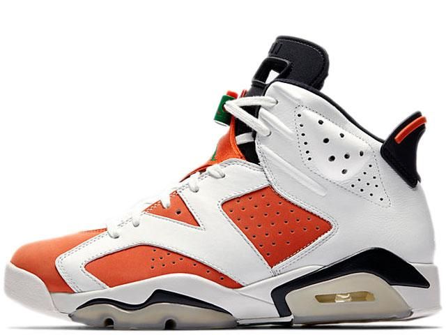 jordan 6 gatorade white orange