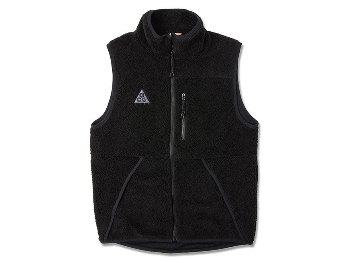 NIKE ACG NRG VEST ナイキ ブラック ナイロンベスト S-