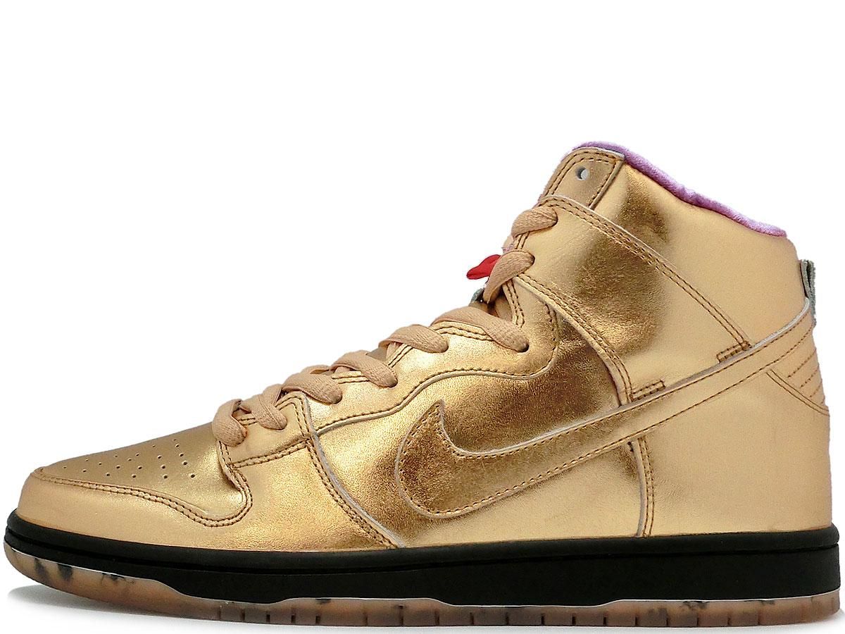 Nike Sb X Humidity Dunk High Metallic Goldナイキ エスビー ヒューミディティ ダンク ハイ メタリックゴールド Passover Tokyo