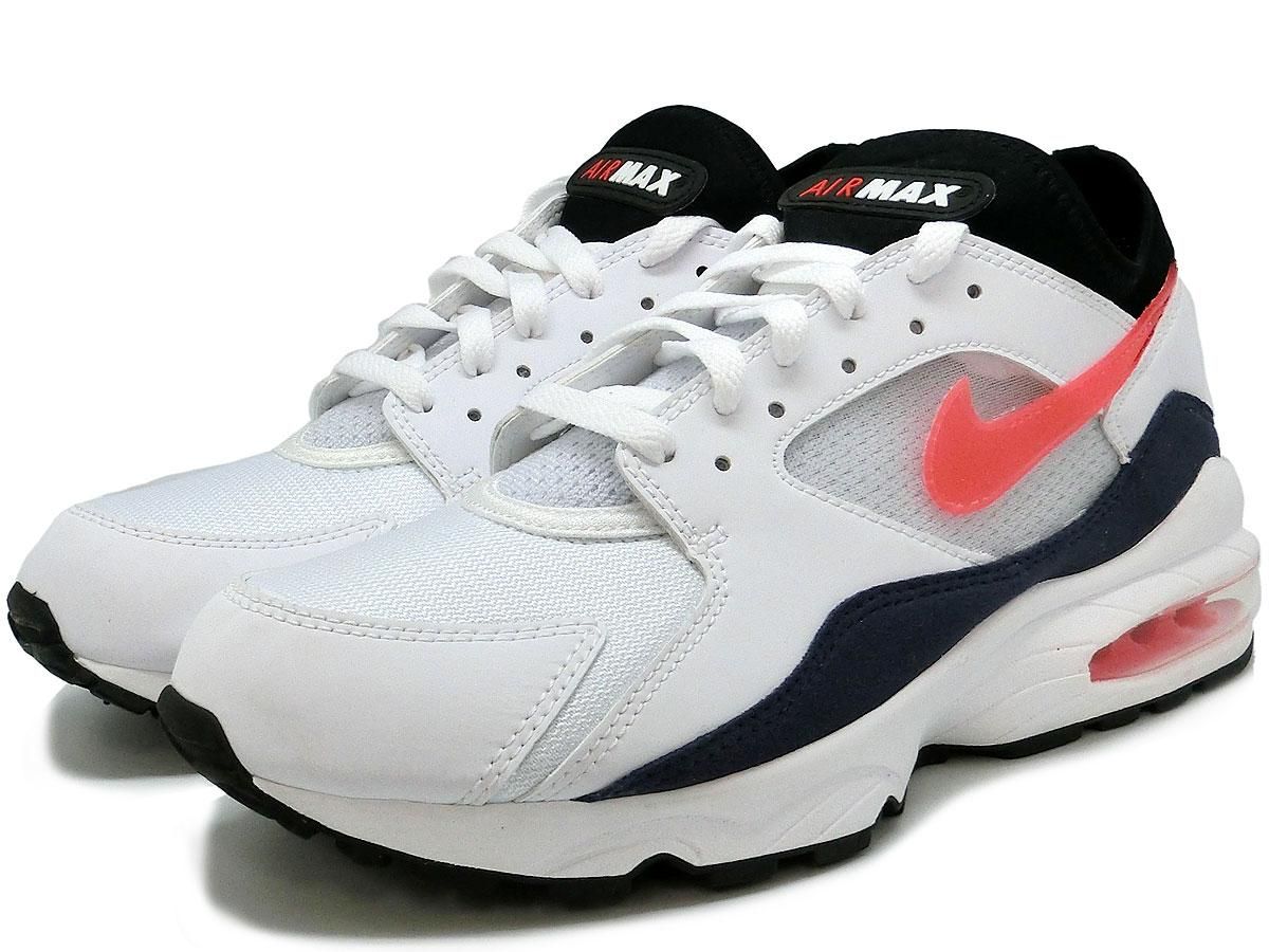 NIKE AIR MAX 93 WHITE/HABANERO REDナイキ エア マックス93 ホワイト ハバネロレッド - PASSOVER  TOKYO