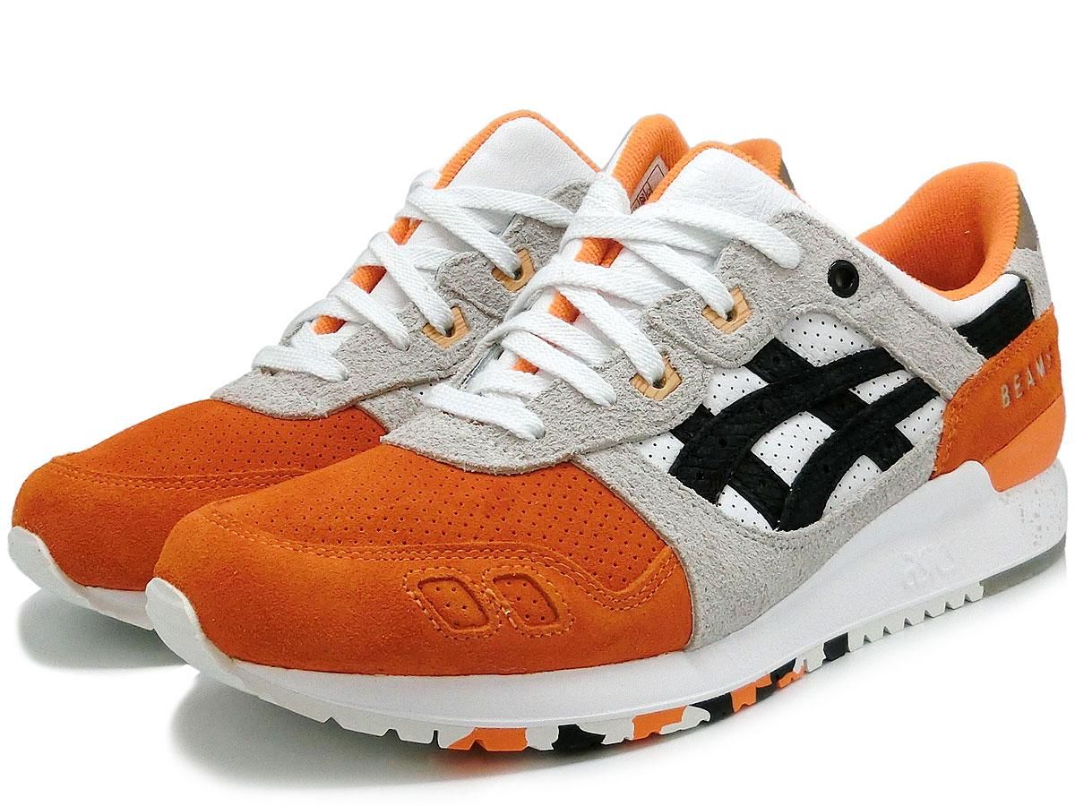 選べる配送時期 アシックス ゲルライト3 アフュー x ビームス オレンジ