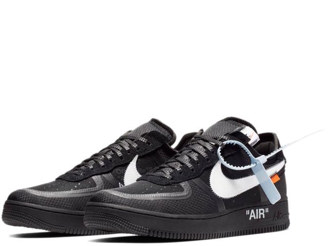 NIKE x OFF-WHITE AIR FORCE 1 LOW THE TEN 2018 BLACKナイキ オフ 