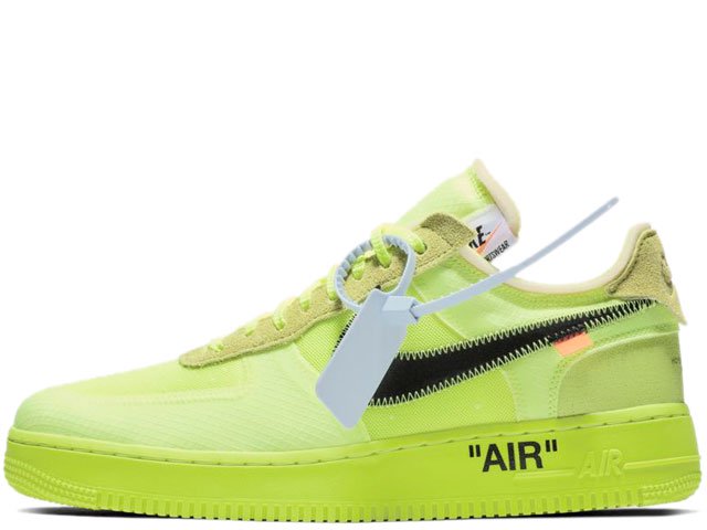 NIKE x OFF-WHITE AIR FORCE 1 LOW THE TEN 2018 VOLTナイキ オフ 