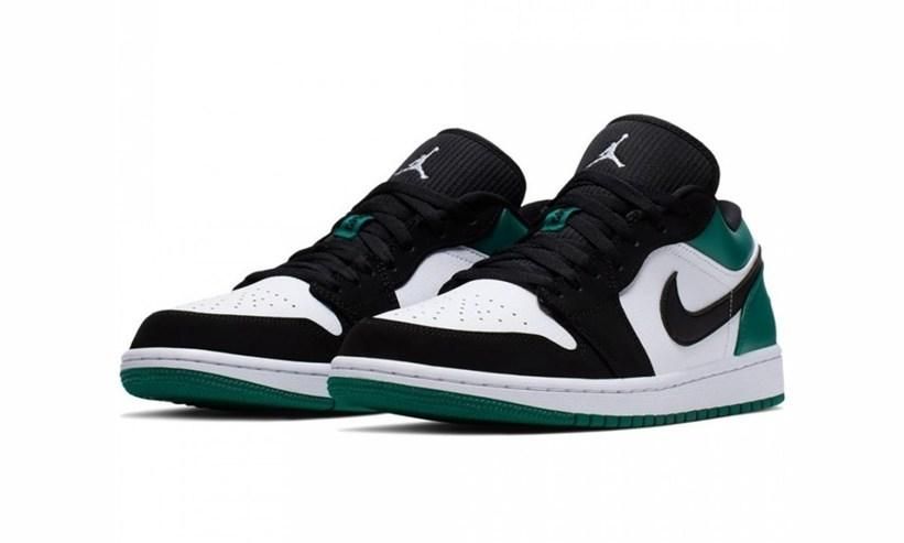 mystic green jordan 1 low