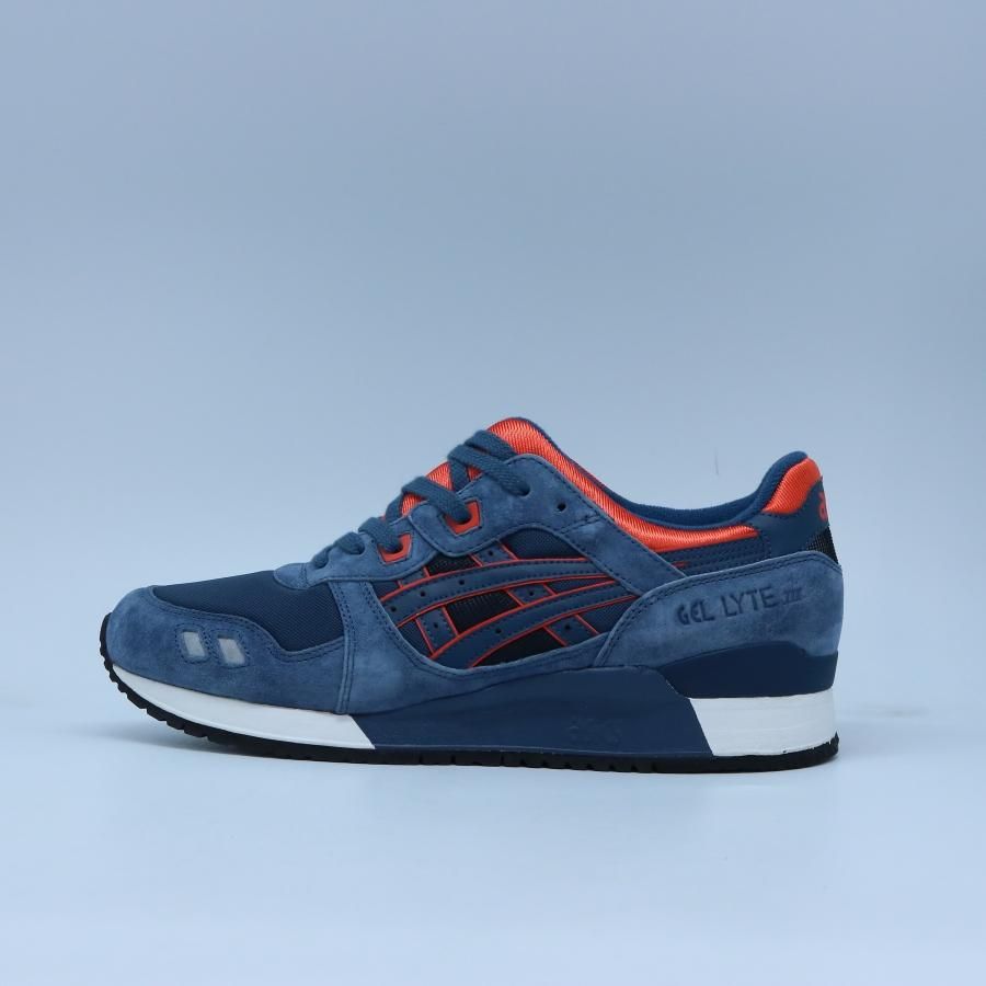 Asics gel lyte iii navy orange Clearance