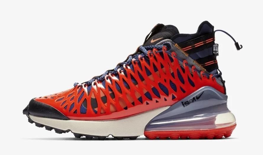 NIKE AIR MAX 270 ISPA BLUE VOID/TERRA ORANGEナイキ エア マックス 270 ISPA  ブルーボイド/テラオレンジ - PASSOVER TOKYO