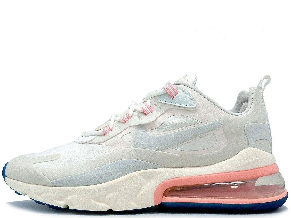 レディースサイズ】NIKE WMNS AIR MAX 270 REACT SUMMIT WHITE/GHOST AQUAナイキ ウィメンズ  エアマックス リアクト - PASSOVER TOKYO