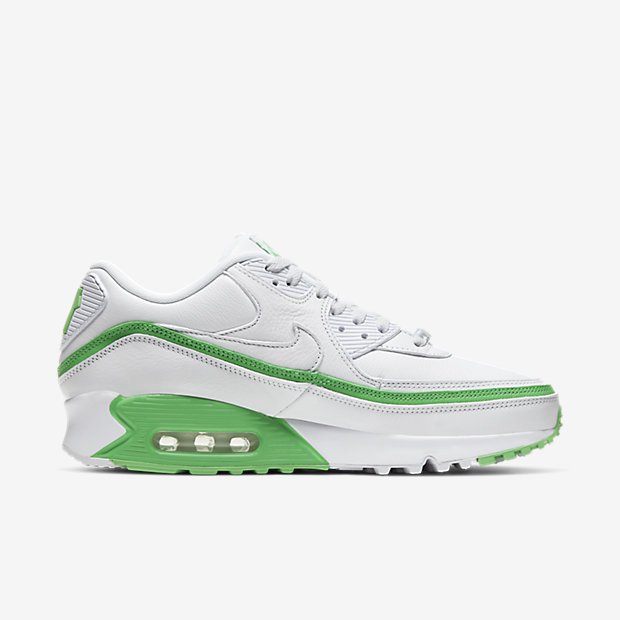 NIKE x UNDEFEATED AIR MAX 90 WHITE/GREEN SPARKナイキxアンディフィーテッド マックス90  ホワイト/グリーンスパーク - PASSOVER TOKYO