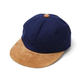 P CAP CAMEL SUEDE