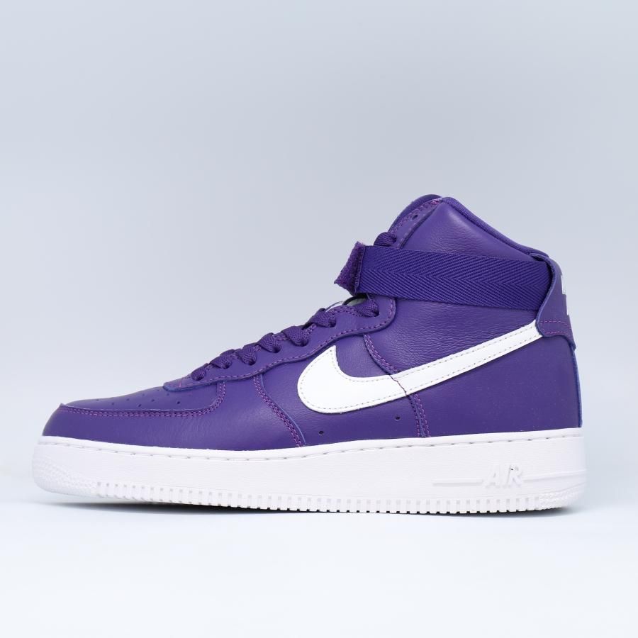 purple white nike