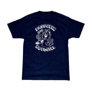 PASSOVER 20th EXCLUSIVE BY BOY≒GIRL S/S TEE NAVY