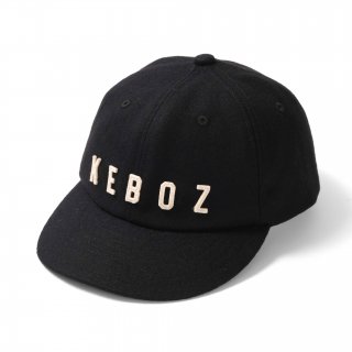 KEBOZ FLANNEL CAP BLACK