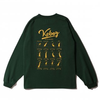 KEBOZ GP HEAVY WEIGHT L/S GREEN