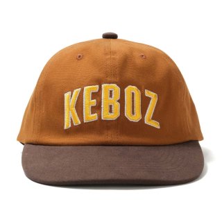 KEBOZ ARCH LOGO CAP BROWN