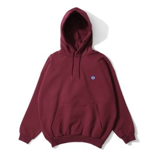 KEBOZ BB  SMALL WAPPEN SWEAT PULLOVER BURGUNDY