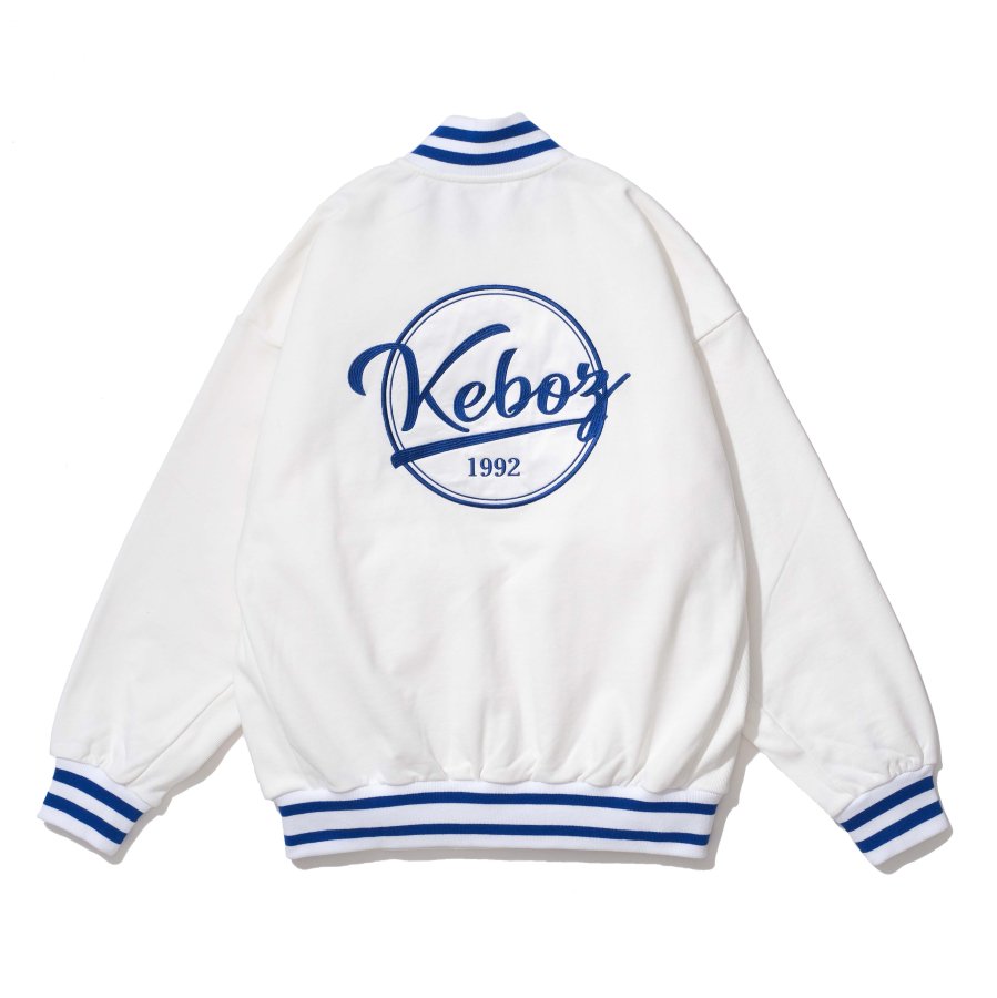 KEBOZ BB LOGO SWEAT VARSITY JACKET www.sudouestprimeurs.fr