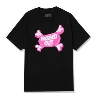 PASSEDOUT CROSSBONE TEE BLACK