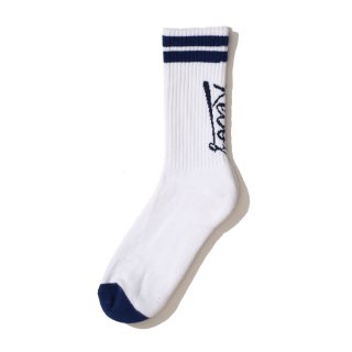 KEBOZ 2 LINE WHITE ICON SOX NAVY MADE IN JAPAN 
