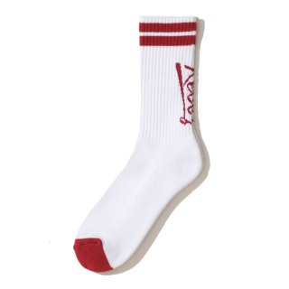 KEBOZ 2 LINE WHITE ICON SOX RED MADE IN JAPAN 