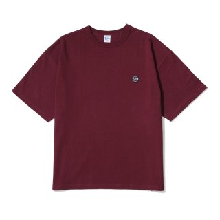 KEBOZ BB SMALL WAPPEN S/S TEE BURGUNDY 2nd DELIVERY