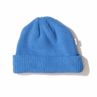 KEBOZ COTTON BEANIE2 BLUE MADE IN JAPAN