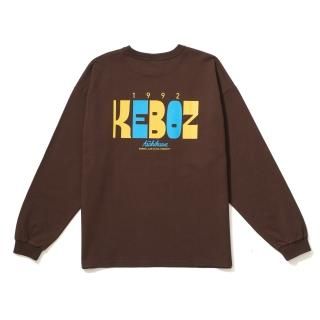 KEBOZ PH L/S TEE BROWN