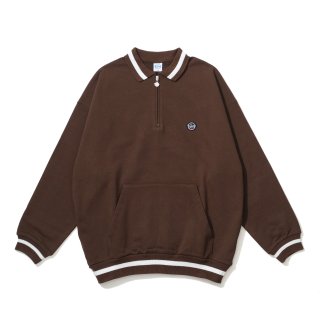 KEBOZ BB SMALL WAPPEN SWEAT POLO BROWN