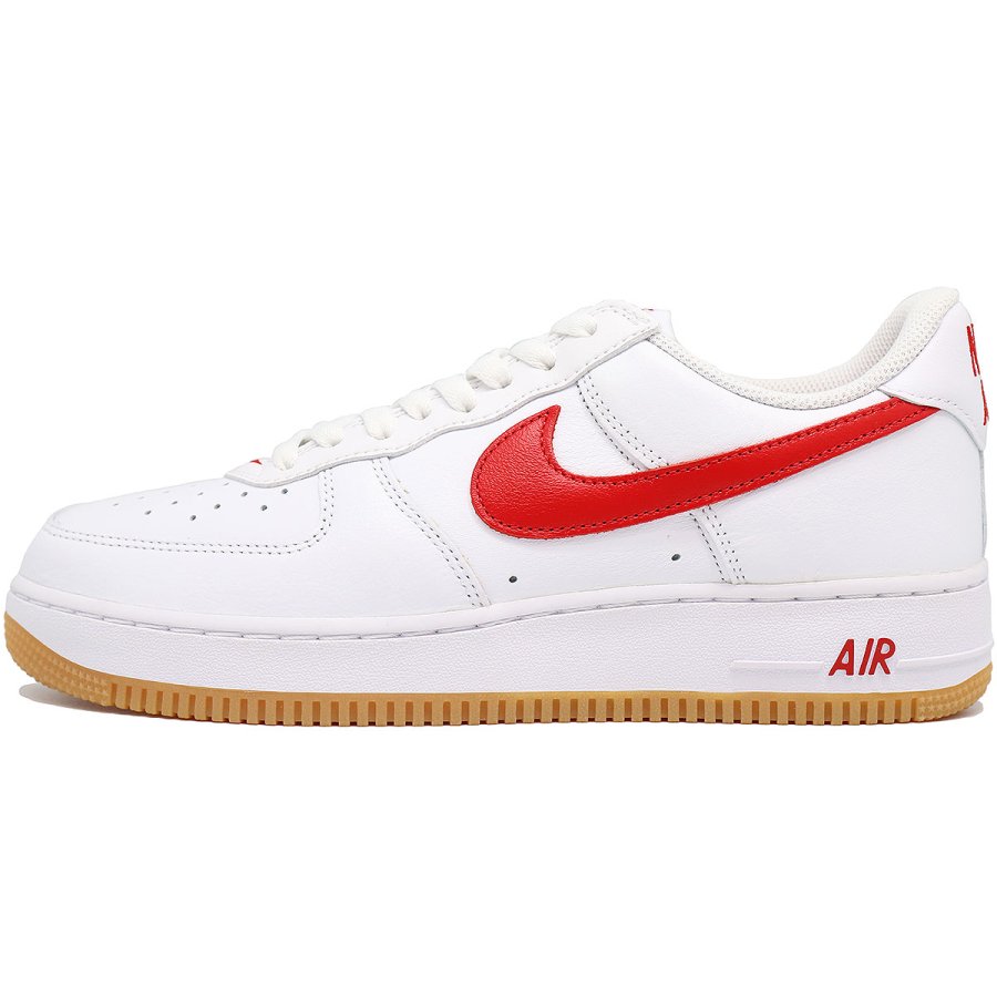 NIKE AIR FORCE 1 LOW RETRO WHITE/UNIVERSITY RED/GUM - PASSOVER TOKYO