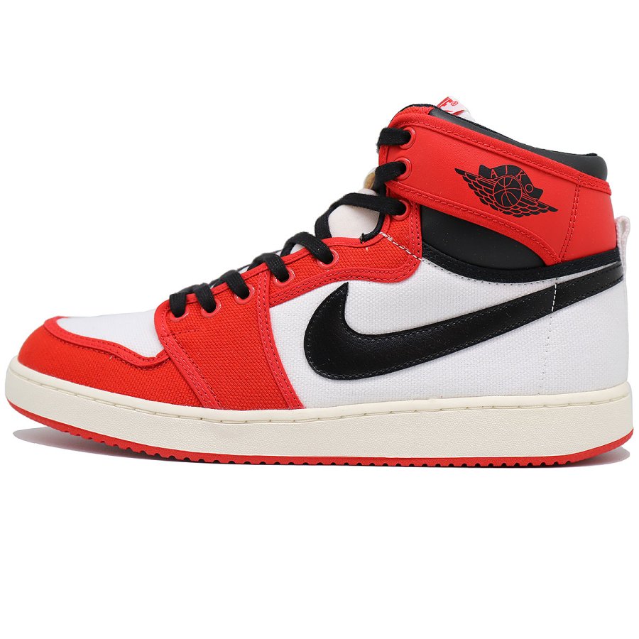 jordan 1 red and white and black