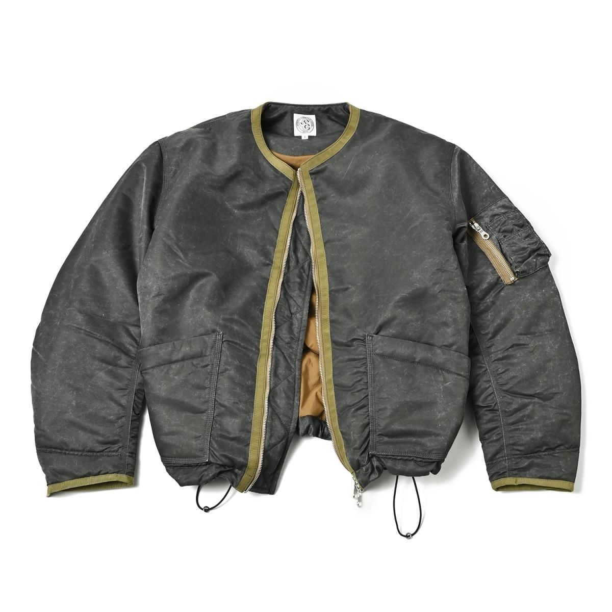 少し検討させてくださいSimply complicated cgn bomber jacket - ブルゾン