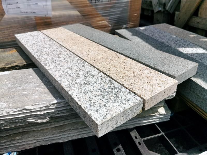 スタライプグラニット グレー 見切り石 100*600*30mm＜価格,サイズ,色