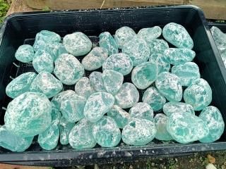 ガラスロック クリスタル 90-150mm＜価格,サイズ,色＞｜庭ガーデニング