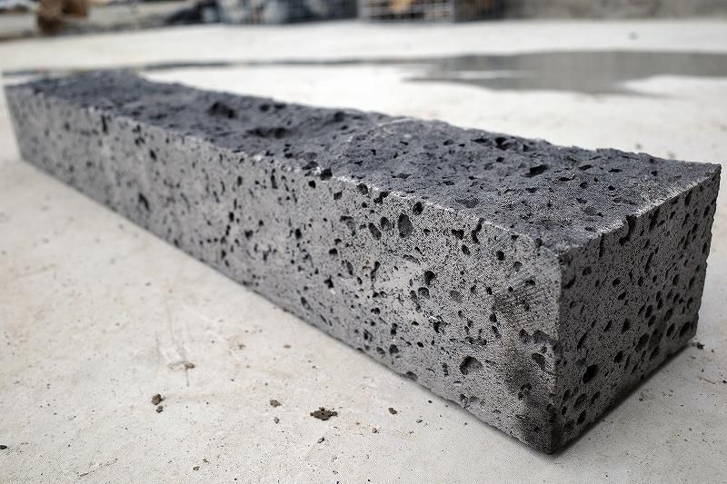 赤 溶岩石 蹲 156キロ 庭石 鑑賞石 石 庭 坪庭 ガーデニング 置物