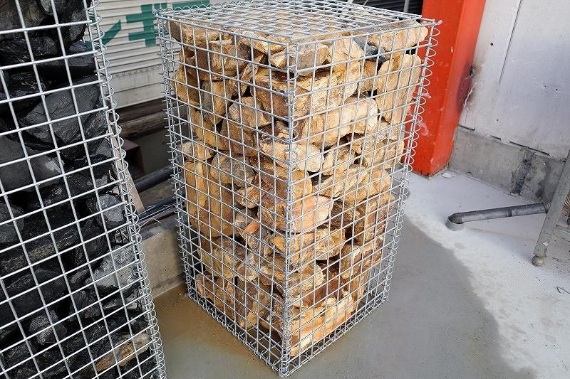 ガビオーネ 900*450*450mm(ガビオン、蛇籠)<価格,サイズ,色 ガビオーネ 900*450*450mm(ガビオン、蛇籠)<価格,サイズ,色