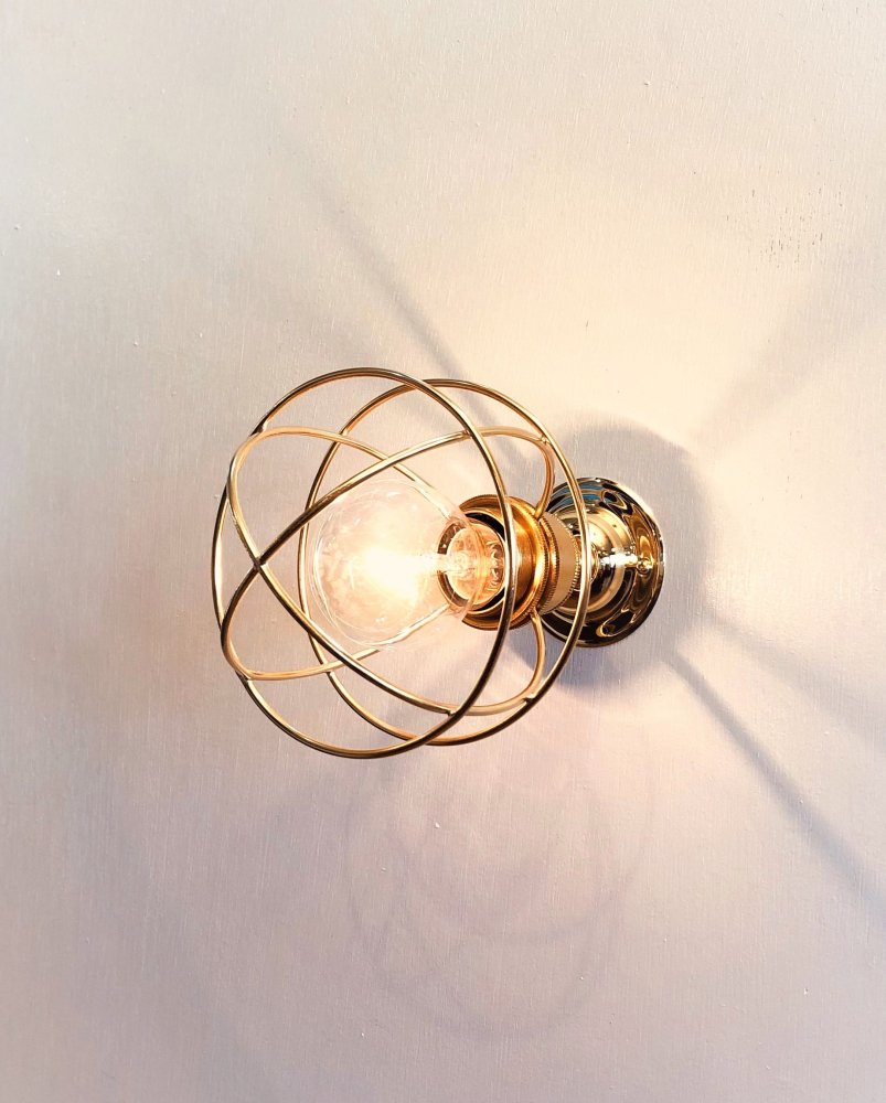 marine bracket polished [L]（NIS-57) - LAMPLAMP（Royal Lamp Works)