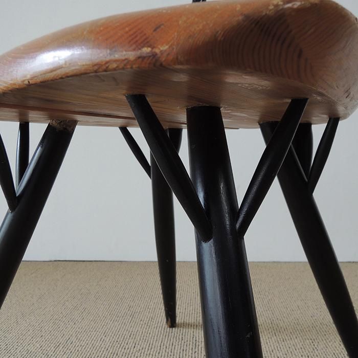 Ilmari Tapiovaara, Pirkka Chair (1950s) 1 - VINTAGE - DWARF