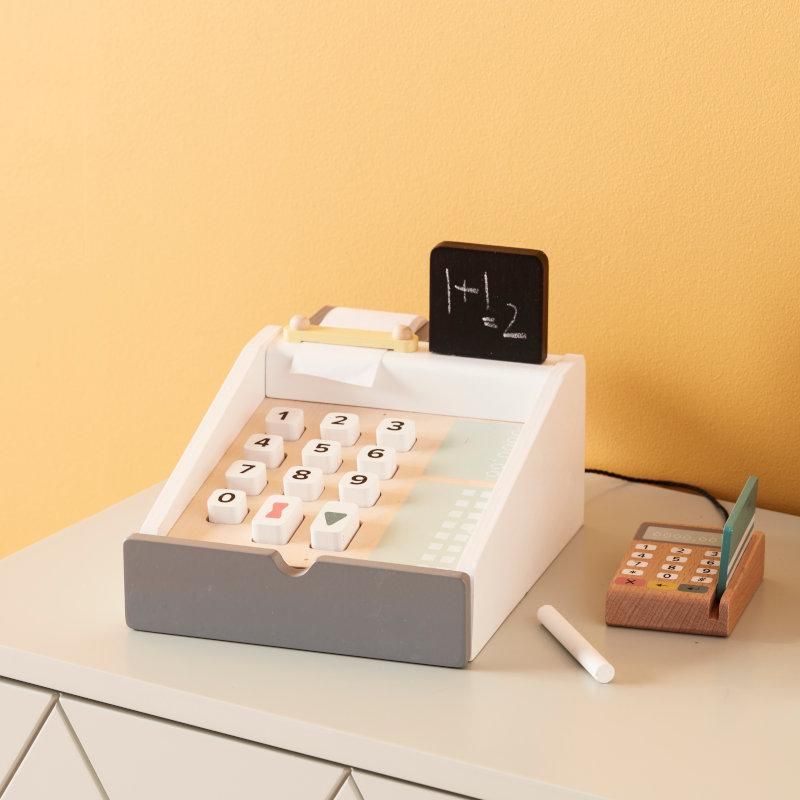 Kids Concept キッズコンセプト Cash Registerレジスター木のおもちゃ ままごと インポート子供服のセレクトショップ Lepuju ルプジュ