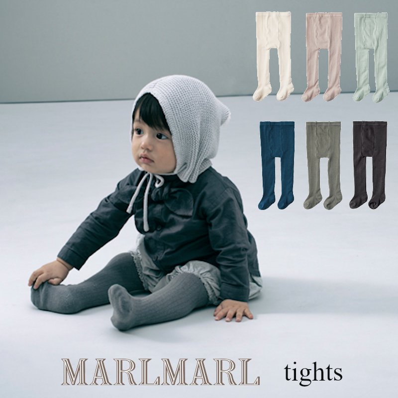 MARLMARL（マールマール）<br>tights タイツ <BR>3ヶ月-2才
