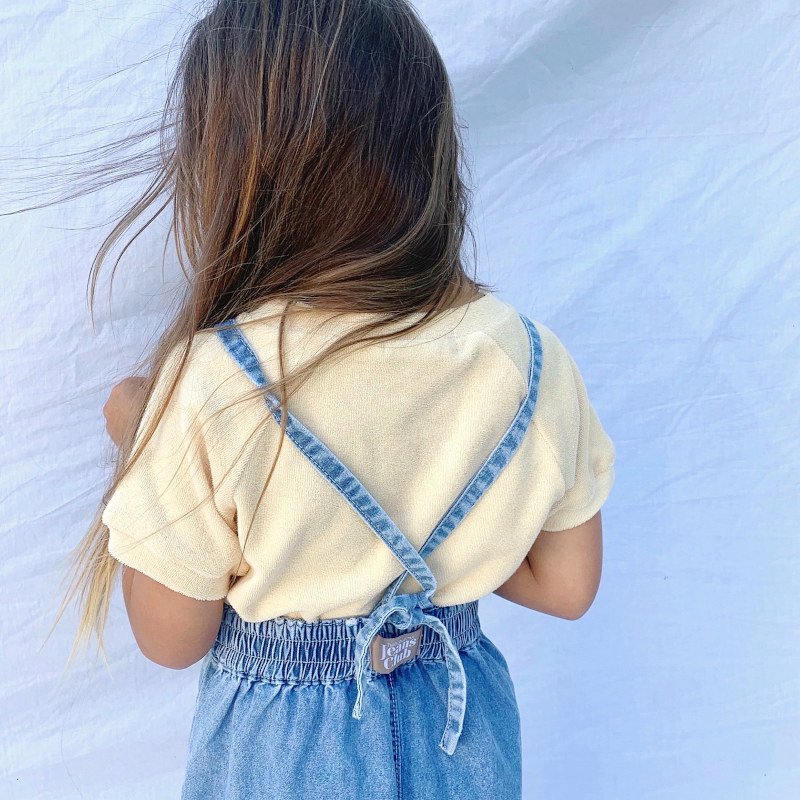 <img class='new_mark_img1' src='https://img.shop-pro.jp/img/new/icons5.gif' style='border:none;display:inline;margin:0px;padding:0px;width:auto;' />Twin Collective Kids <br> JANE JUMPSUIT<BR>ANGEL BLUE<br>ジャンプスーツ (twincollective)