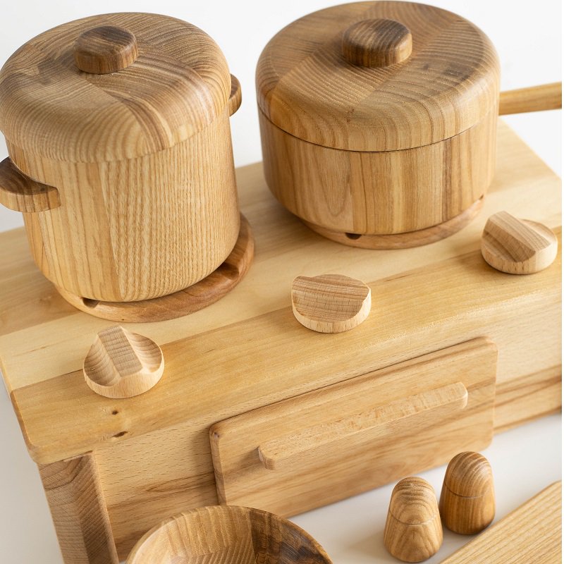 Lemi Toys（レミトイズ）Mini kitchen set ミニキッチンセット木製 