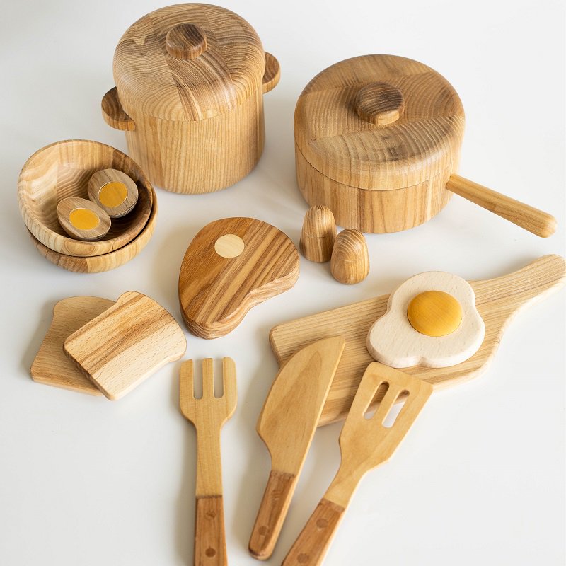 【再入荷】おままごと　木製　キッチンセット　kitchenware