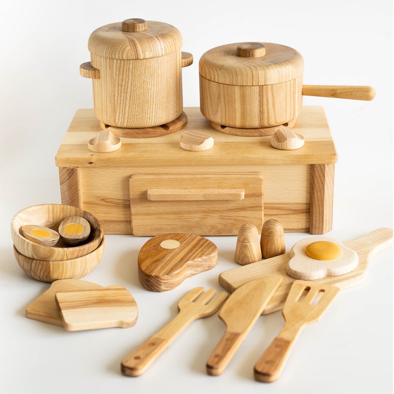 Lemi Toys（レミトイズ）Mini kitchen set ミニキッチンセット木製