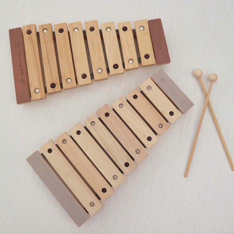 PF work shopxylophone toysシロフォン木琴 楽器 木製おもちゃ ...