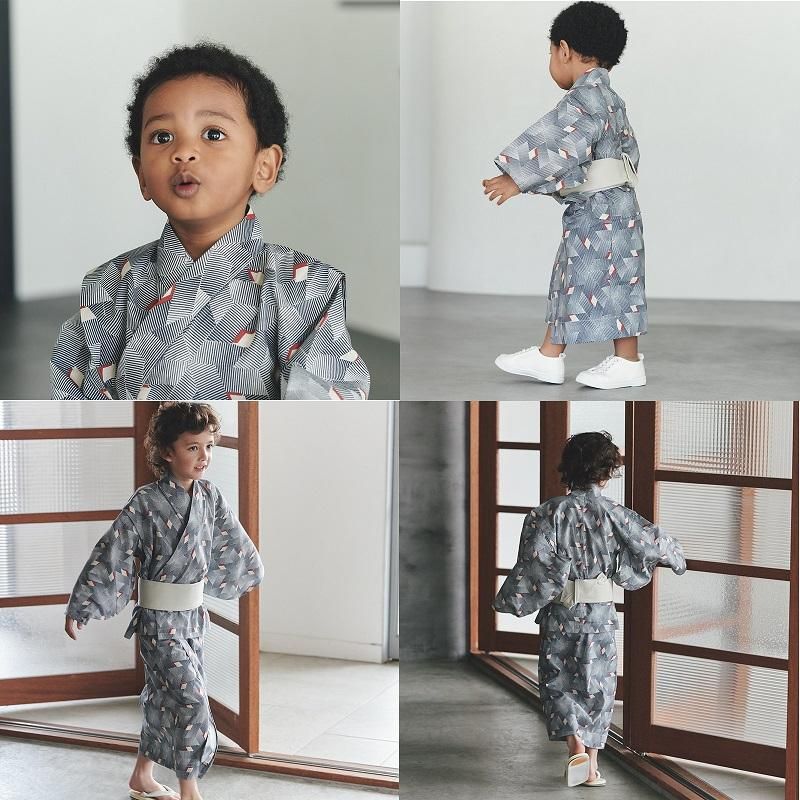 MARLMARL（マールマール）yukata 浴衣セパレート浴衣 ベビー、キッズ 80-120cm　1才-7才 - インポート子供服のセレクトショップ  LePuju(ルプジュ)