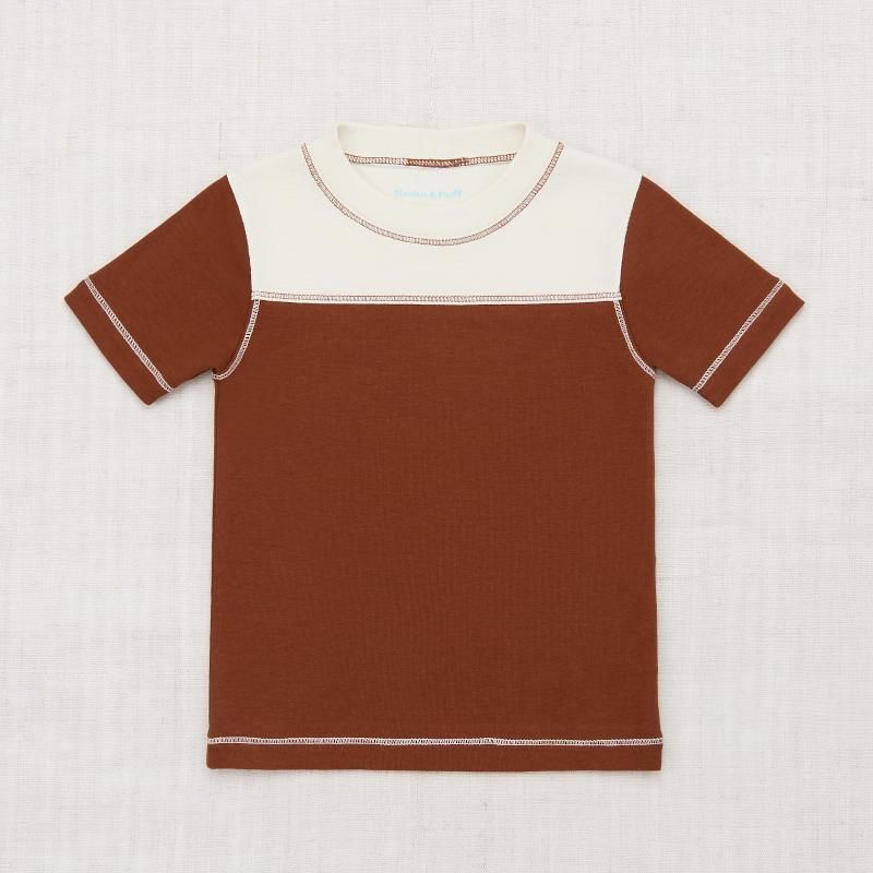 全商品オープニング価格特別価格】 mishapuff□Scout Tee Marzipan□4y